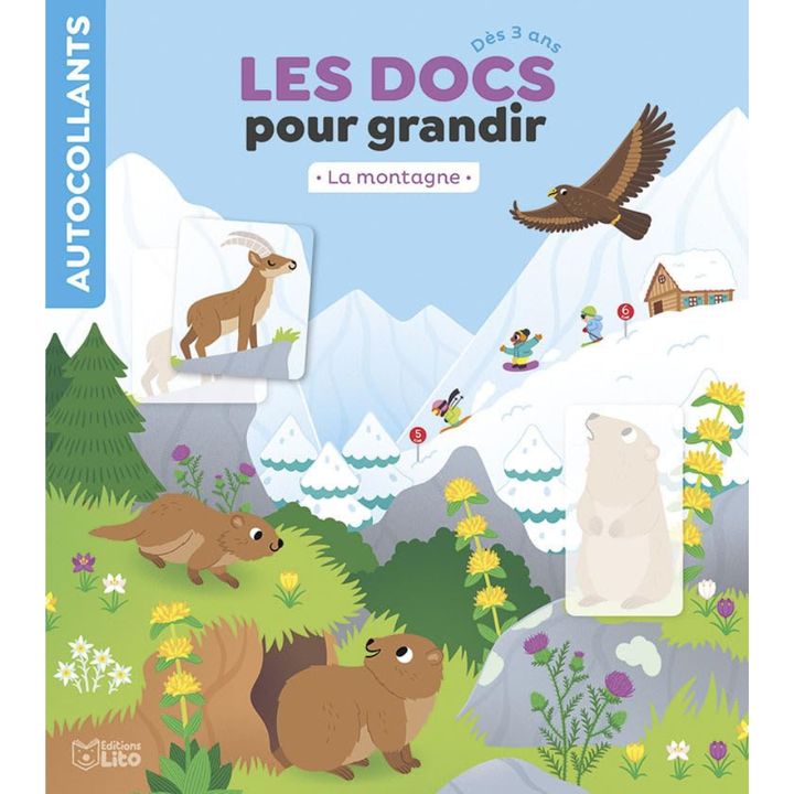 Les docs pour grandir : La montagne - Dès 3 ans - 1 - Eveil Montessori Maroc