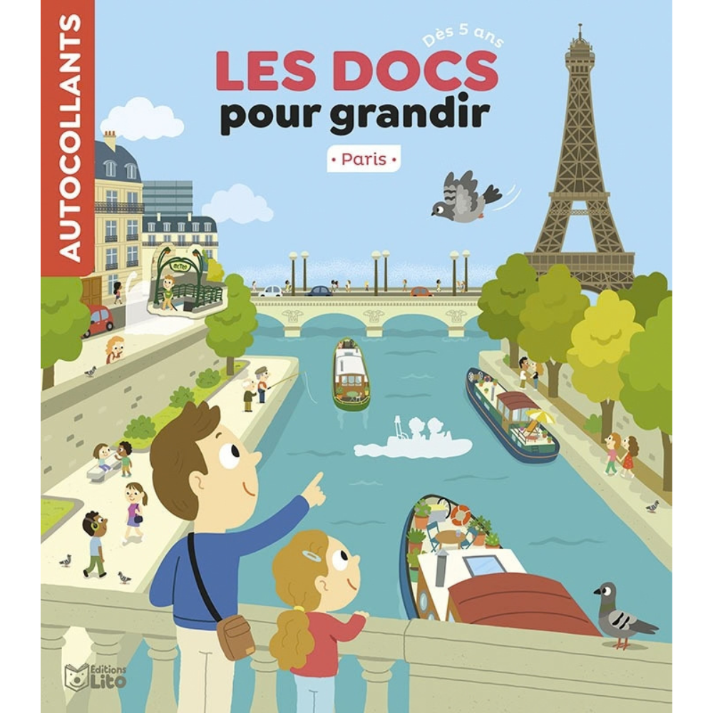 Les docs pour grandir : Paris - Dès 5 ans - 1 - Eveil Montessori Maroc