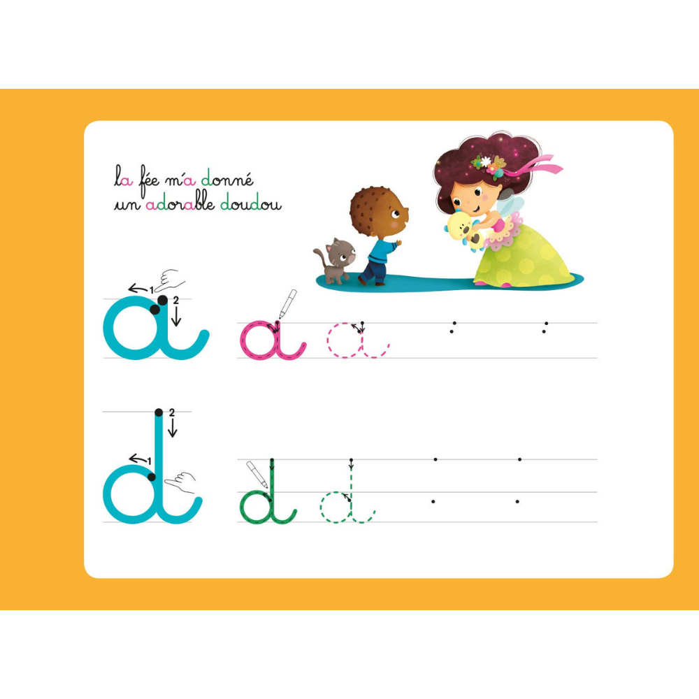 Livre-Ardoise : Mes Lettres Rugueuses Montessori