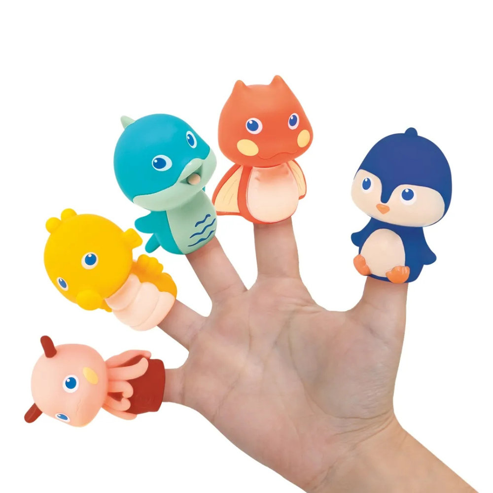 Livre de bain et ses Puppets