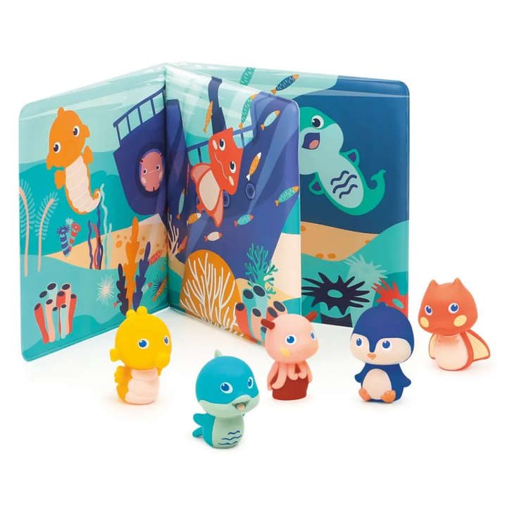 Livre de bain et ses Puppets