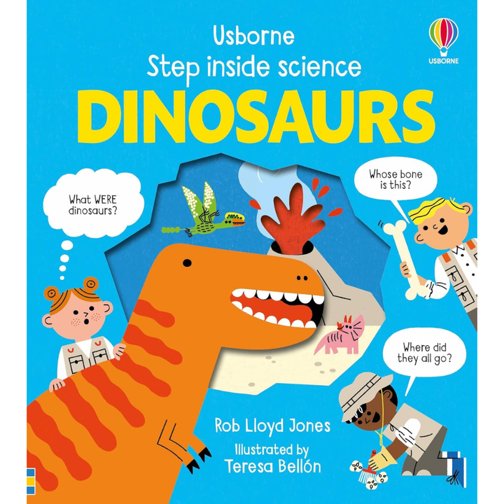 Livre interactif – Step Inside Dinosaurs – dès 5 ans (Anglais)