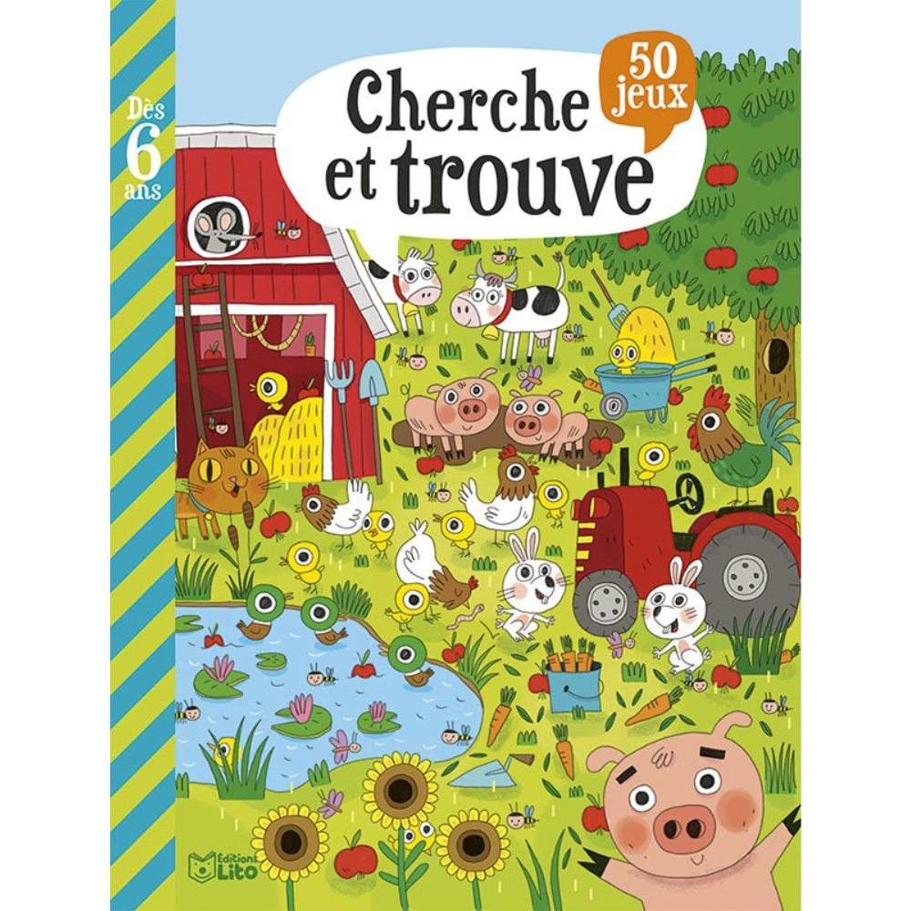 Livre jeux : Cherche et trouve ! dès 6 ans - 1 - Eveil Montessori Maroc