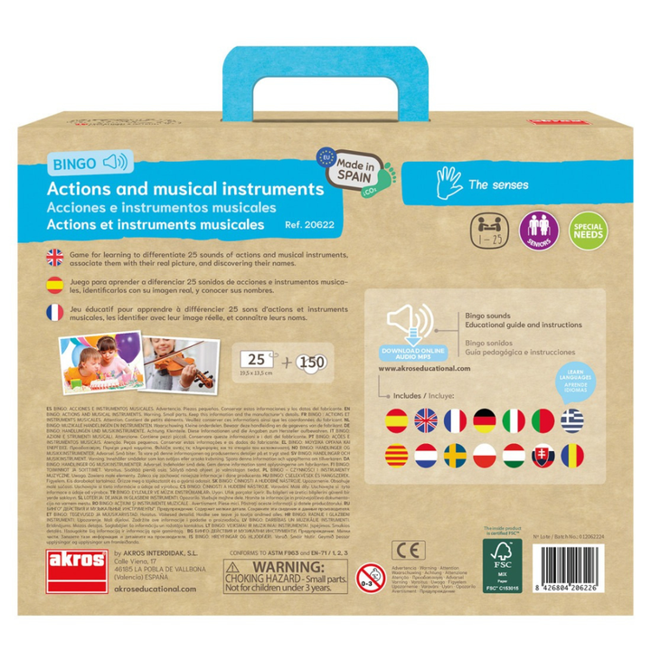 Loto : actions et instruments musicaux