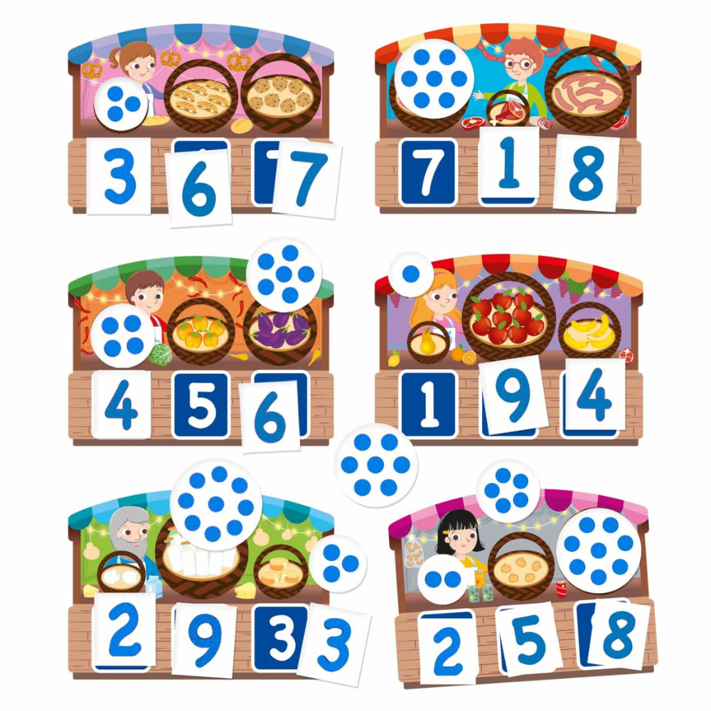 Loto tactile des chiffres Montessori