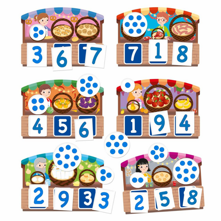 Loto tactile des chiffres Montessori