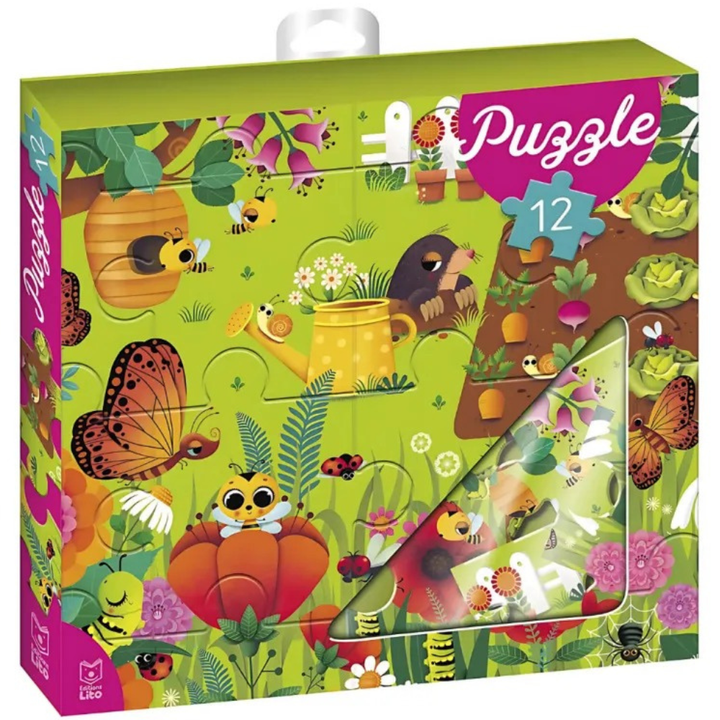Puzzle 12 pièces : Le jardin