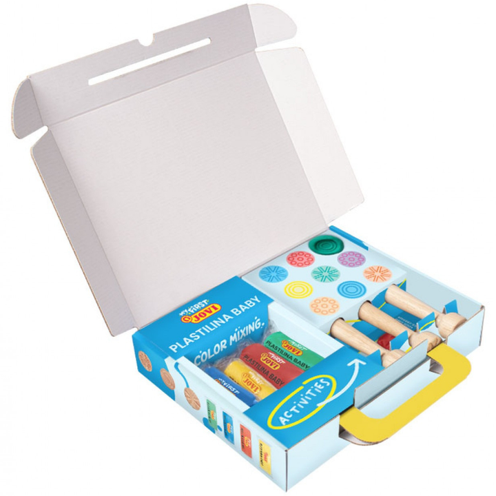 Ma première pâte à modeler pour bébé & kit de tampons de modelage – Dès 12 mois - 6 - Eveil Montessori Maroc