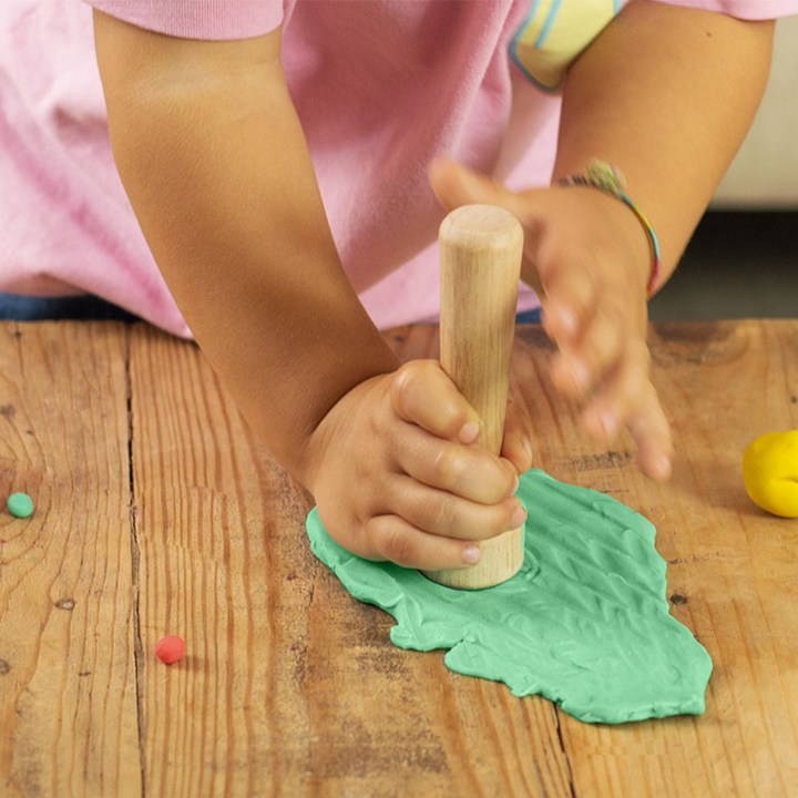 Ma première pâte à modeler pour bébé & kit de tampons de modelage – Dès 12 mois - 4 - Eveil Montessori Maroc