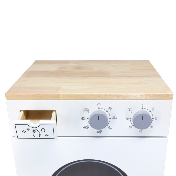 Machine à laver blanche pour cuisine