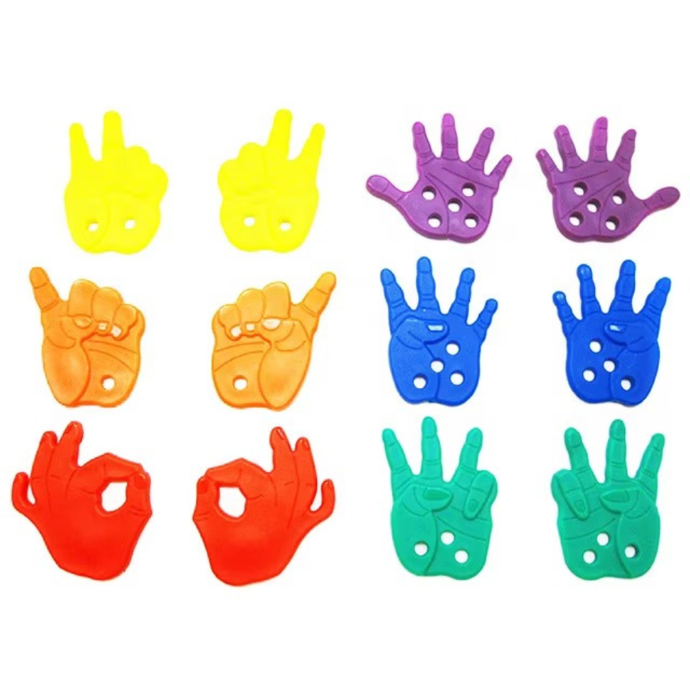 Mains à lacer et à compter