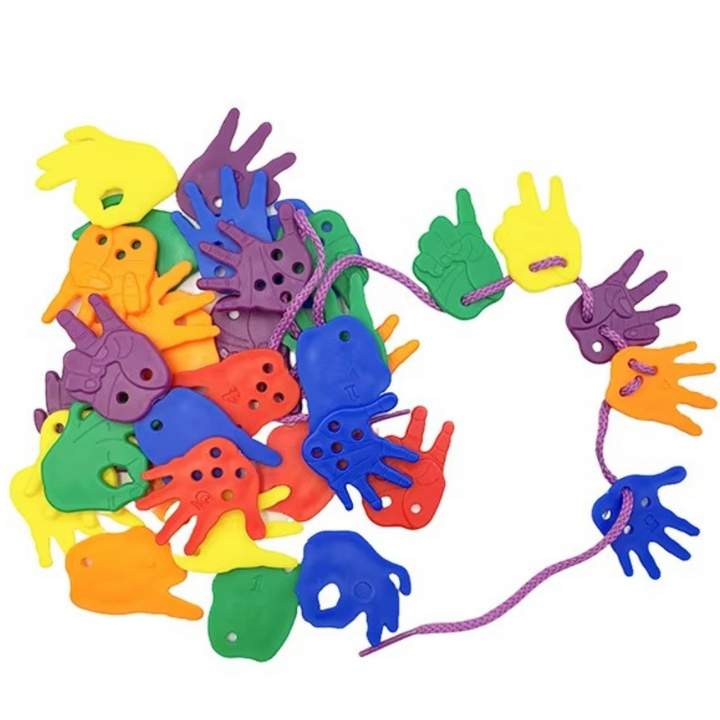 Mains à lacer et à compter