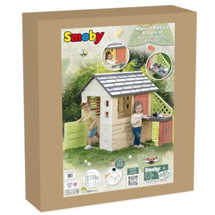 Maison Nature + Cuisine - Smoby - 5 - Eveil Montessori Maroc