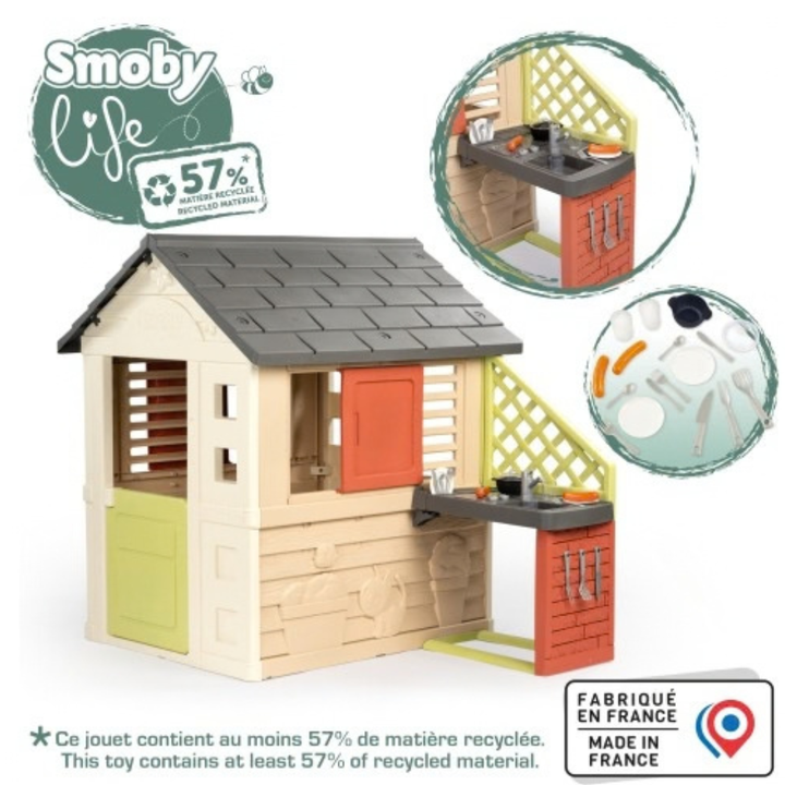 Maison Nature + Cuisine - Smoby - 4 - Eveil Montessori Maroc