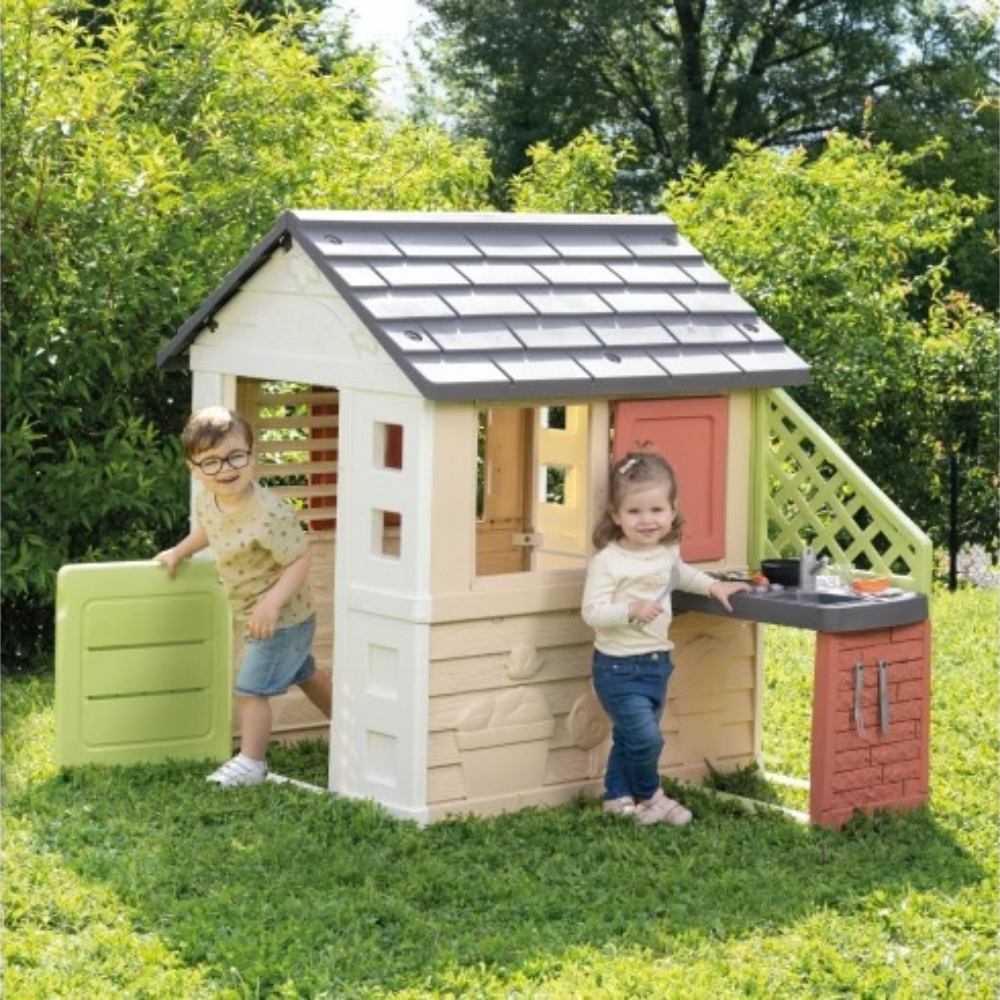 Maison Nature + Cuisine - Smoby - 2 - Eveil Montessori Maroc