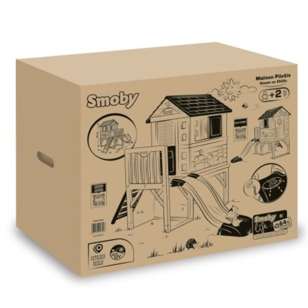 Maison Pilotis - Smoby - 6 - Eveil Montessori Maroc