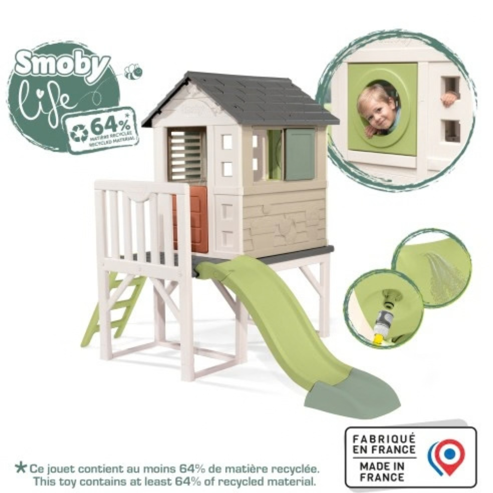 Maison Pilotis - Smoby - 4 - Eveil Montessori Maroc