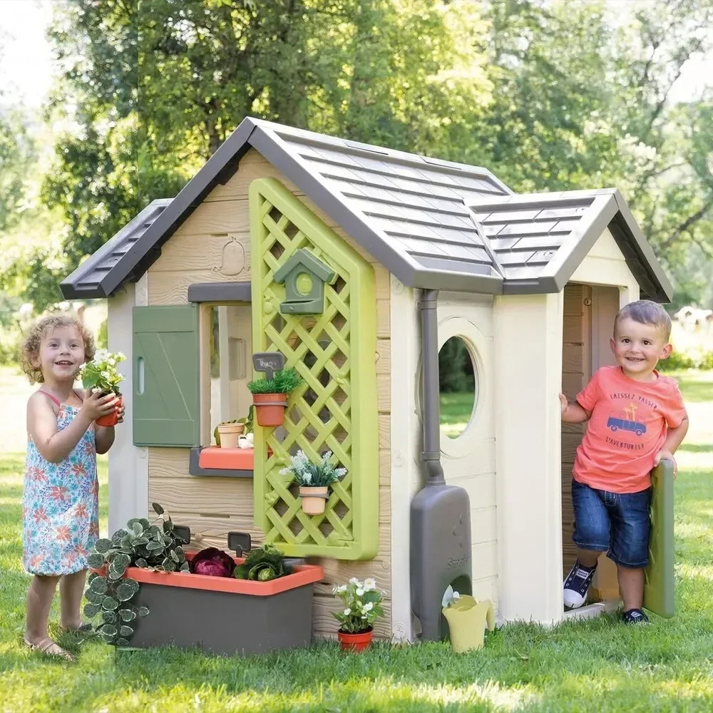 Maison de Jardin - Smoby - 2 - Eveil Montessori Maroc