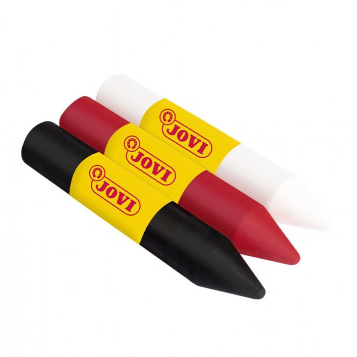 Maquillage pour enfants Face Paint Effrayant – 3 couleurs (Noir, Blanc, Rouge) - 3 - Eveil Montessori Maroc