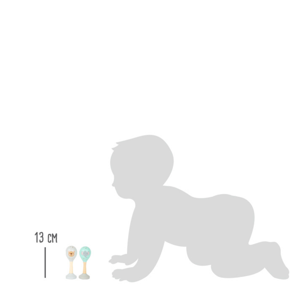 Maracas Pastel | EVEIL MONTESSORI