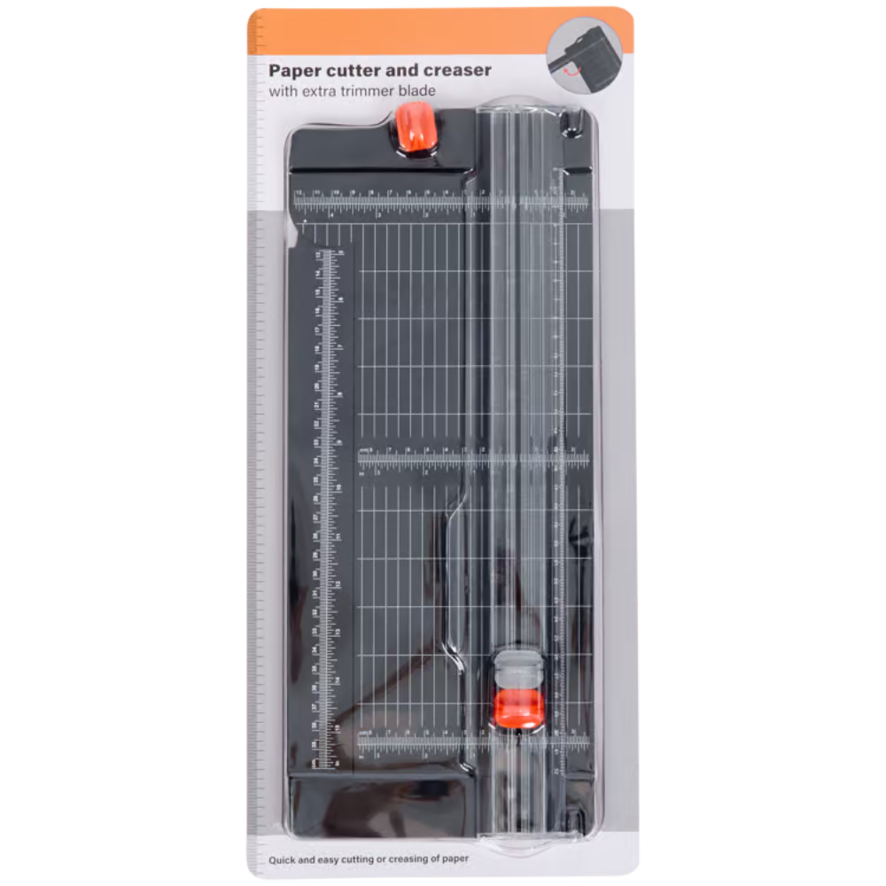 Massicot : appareil qui sert à couper des feuilles A3 et A4