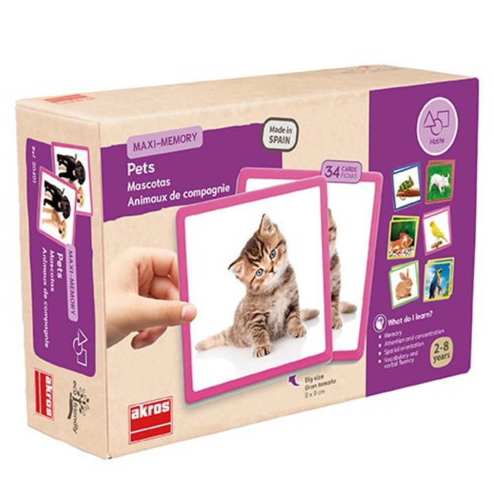 Maxi-memory : les animaux de compagnie