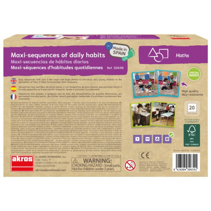 Maxi-séquences d'habitudes quotidiennes