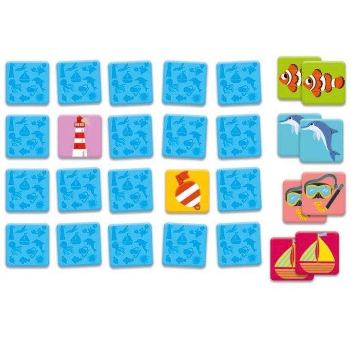 Mémo – La Mer - Dès 3 ans - 2 - Eveil Montessori Maroc