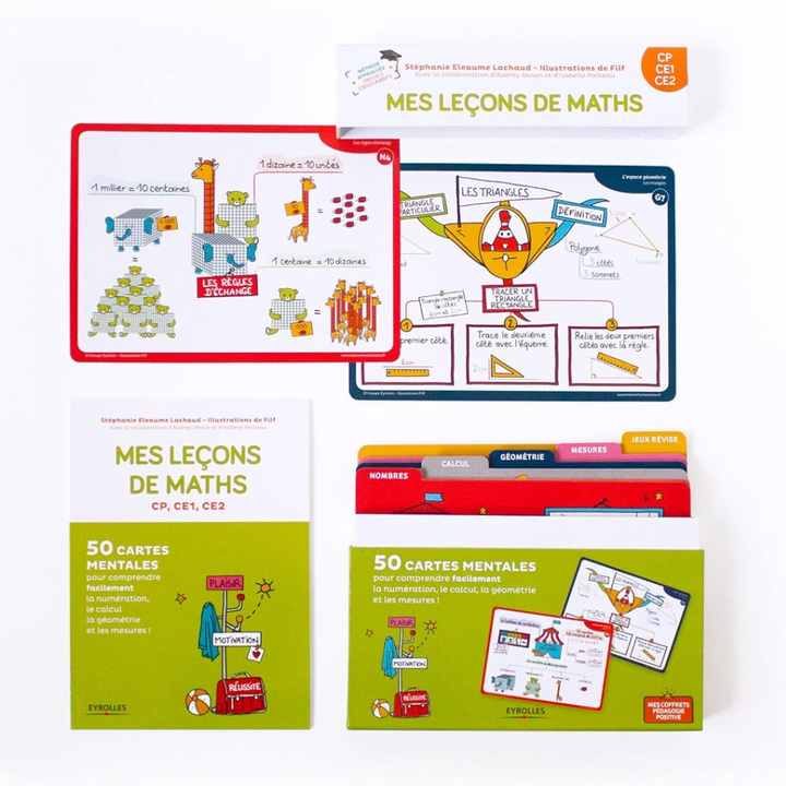 Mes leçons de maths - CP, CE1, CE2