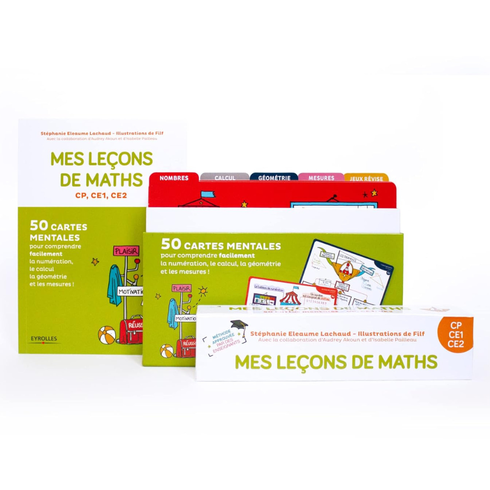 Mes leçons de maths - CP, CE1, CE2