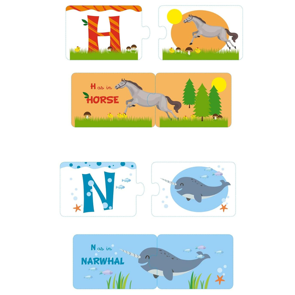 Mes petits ateliers Montessori My first alphabet