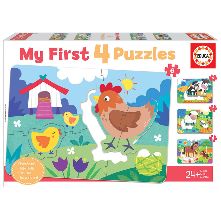 Mes premiers puzzles progressifs - Mamans et bébés
