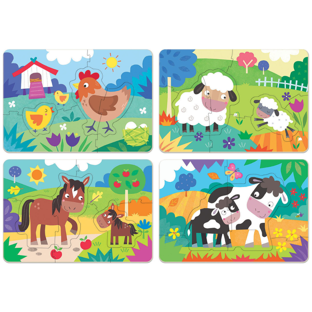 Mes premiers puzzles progressifs - Mamans et bébés