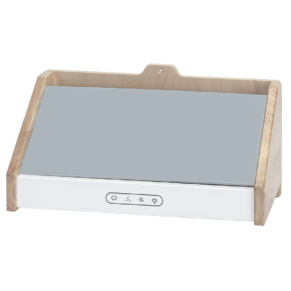 Micro-onde + Hotte aspirante + Étagères murales