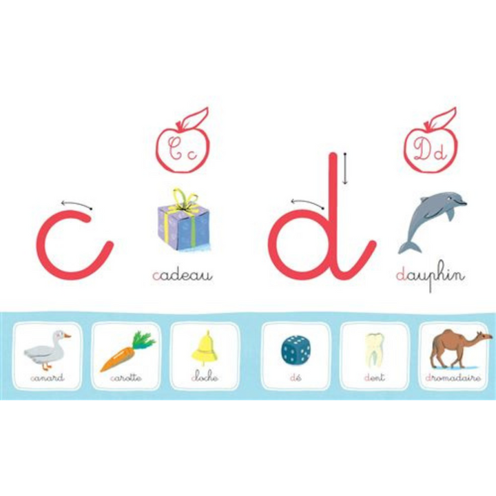 Mon ABCD à toucher Montessori