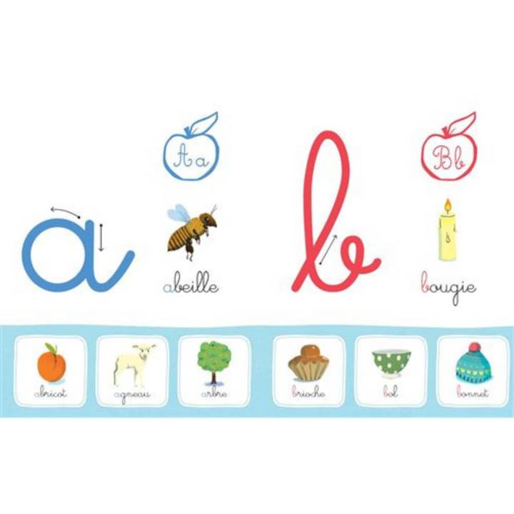 Mon ABCD à toucher Montessori