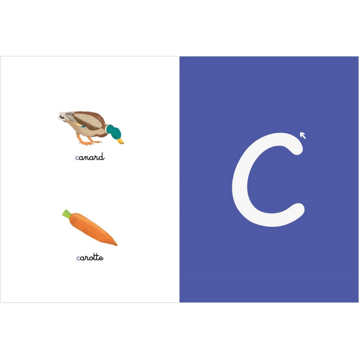 Mon abécédaire à toucher - Montessori - Dès 3 ans