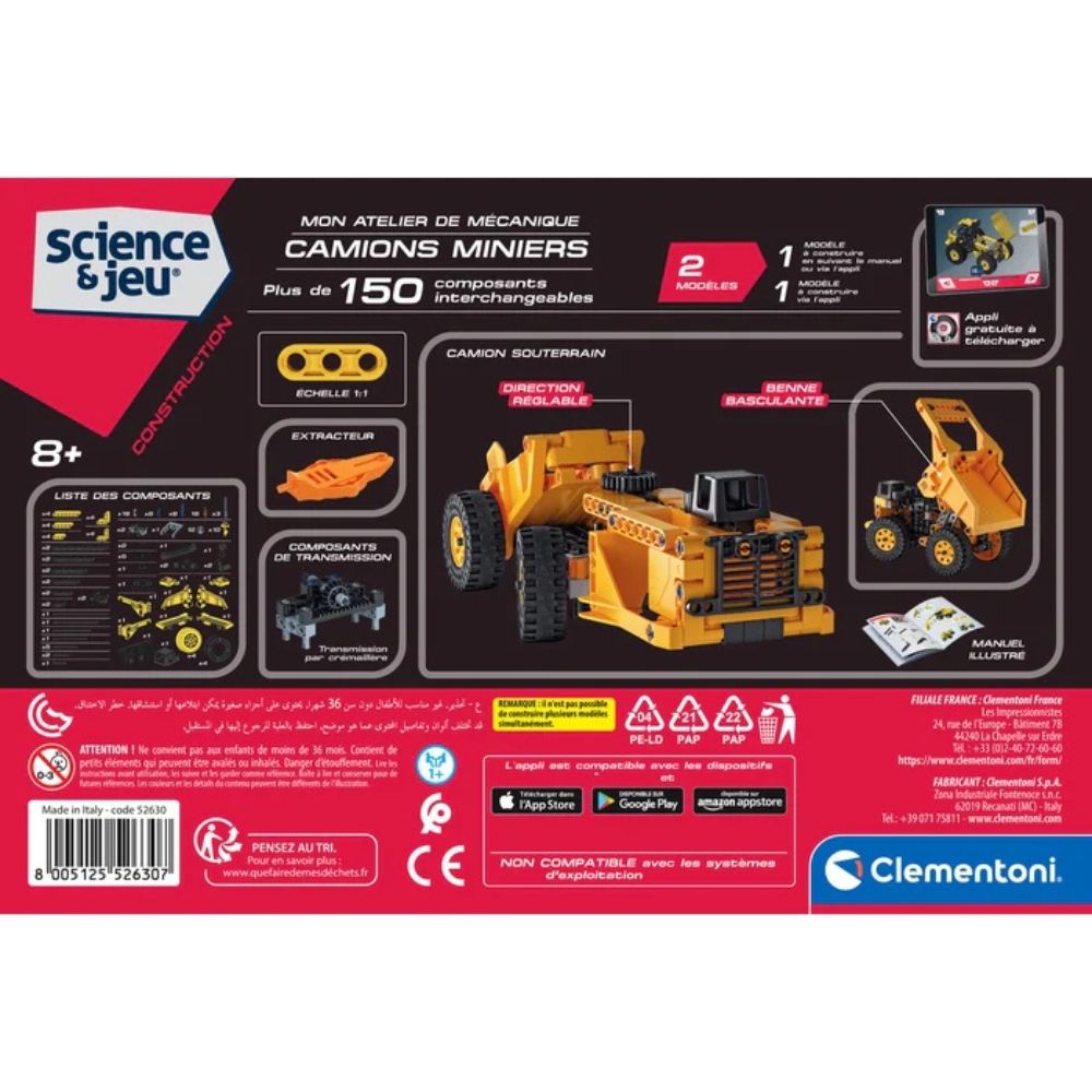 Mon atelier de mécanique - Camions miniers