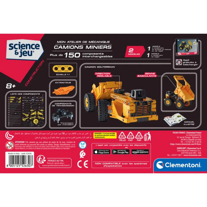 Mon atelier de mécanique - Camions miniers