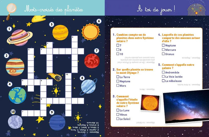 Mon grand cahier Montessori de l'Univers