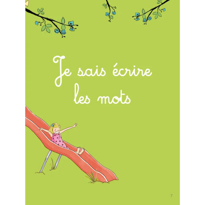 Mon grand cahier Montessori pour écrire sans fautes