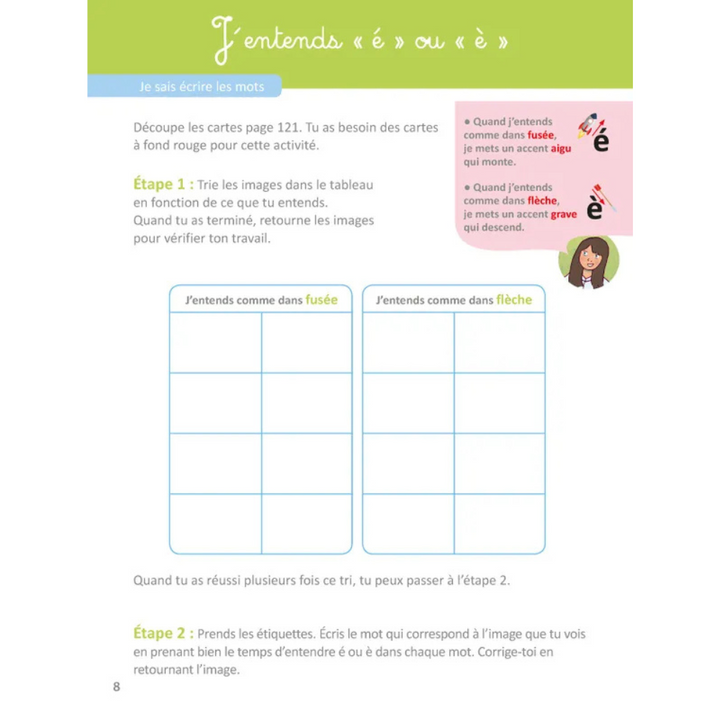 Mon grand cahier Montessori pour écrire sans fautes