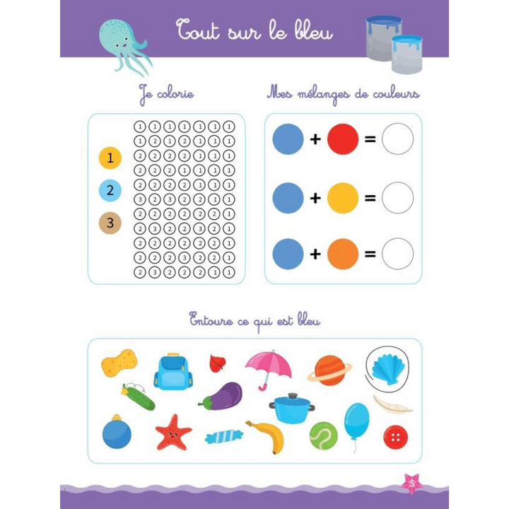 Mon grand cahier de vacances Montessori - 100 activités Spécial 2-3 ans