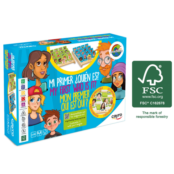 Mon premier qui est qui en bois