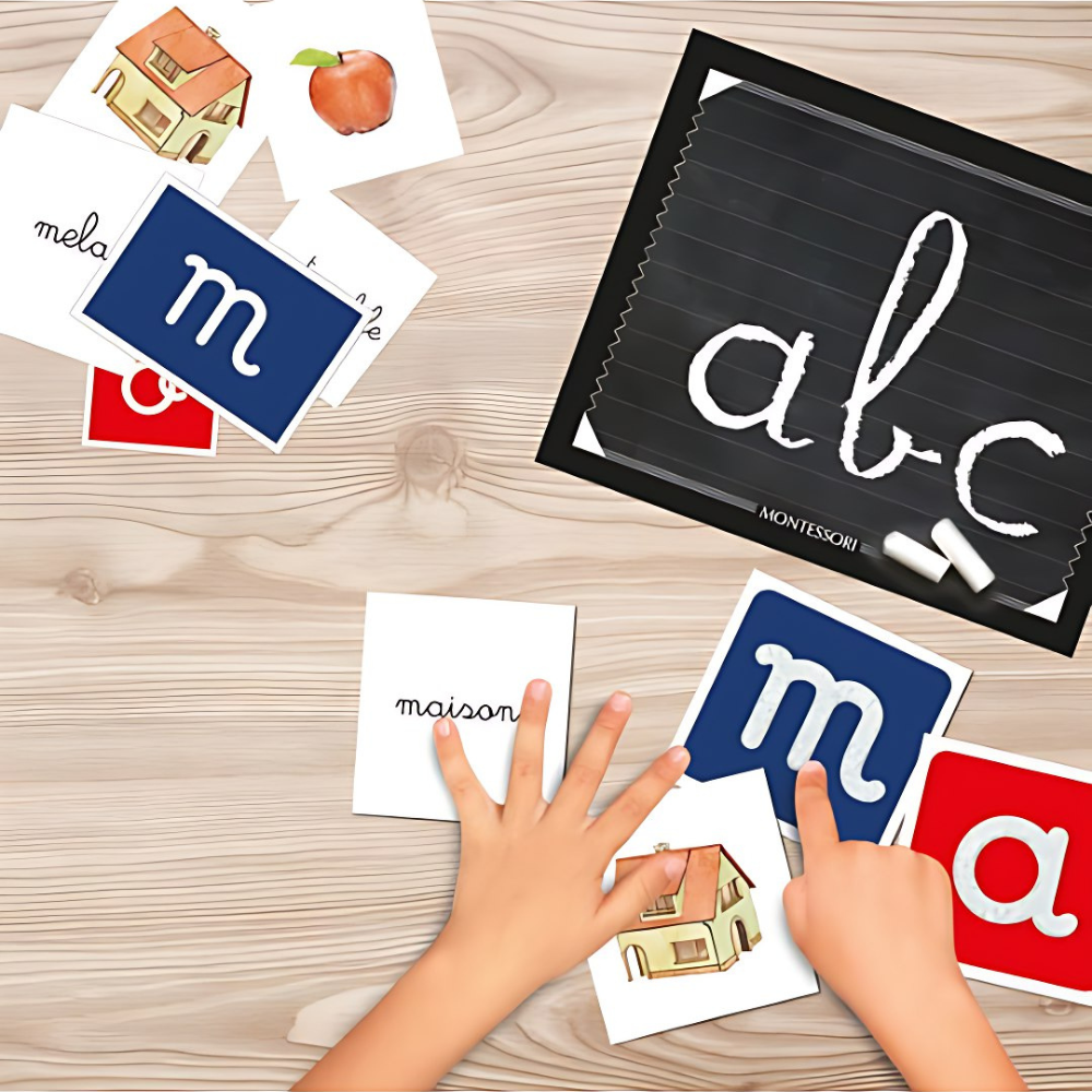 Montessori : Les lettres