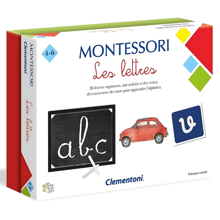 Montessori : Les lettres