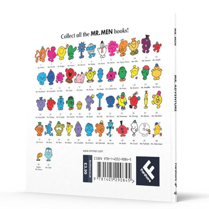Mr Adventure (Mr Men) - 9 - Eveil Montessori Maroc