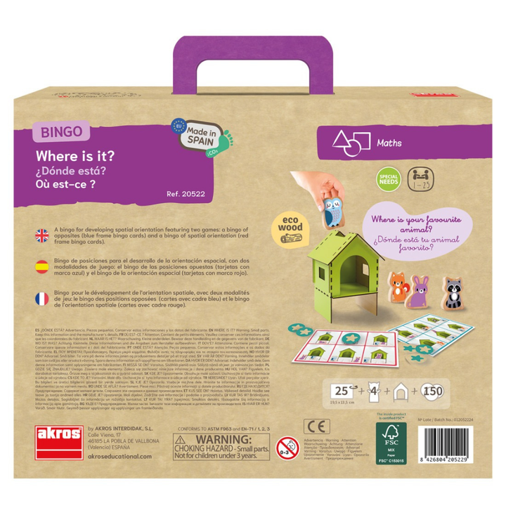 Où est-ce? - 6 - Eveil Montessori Maroc