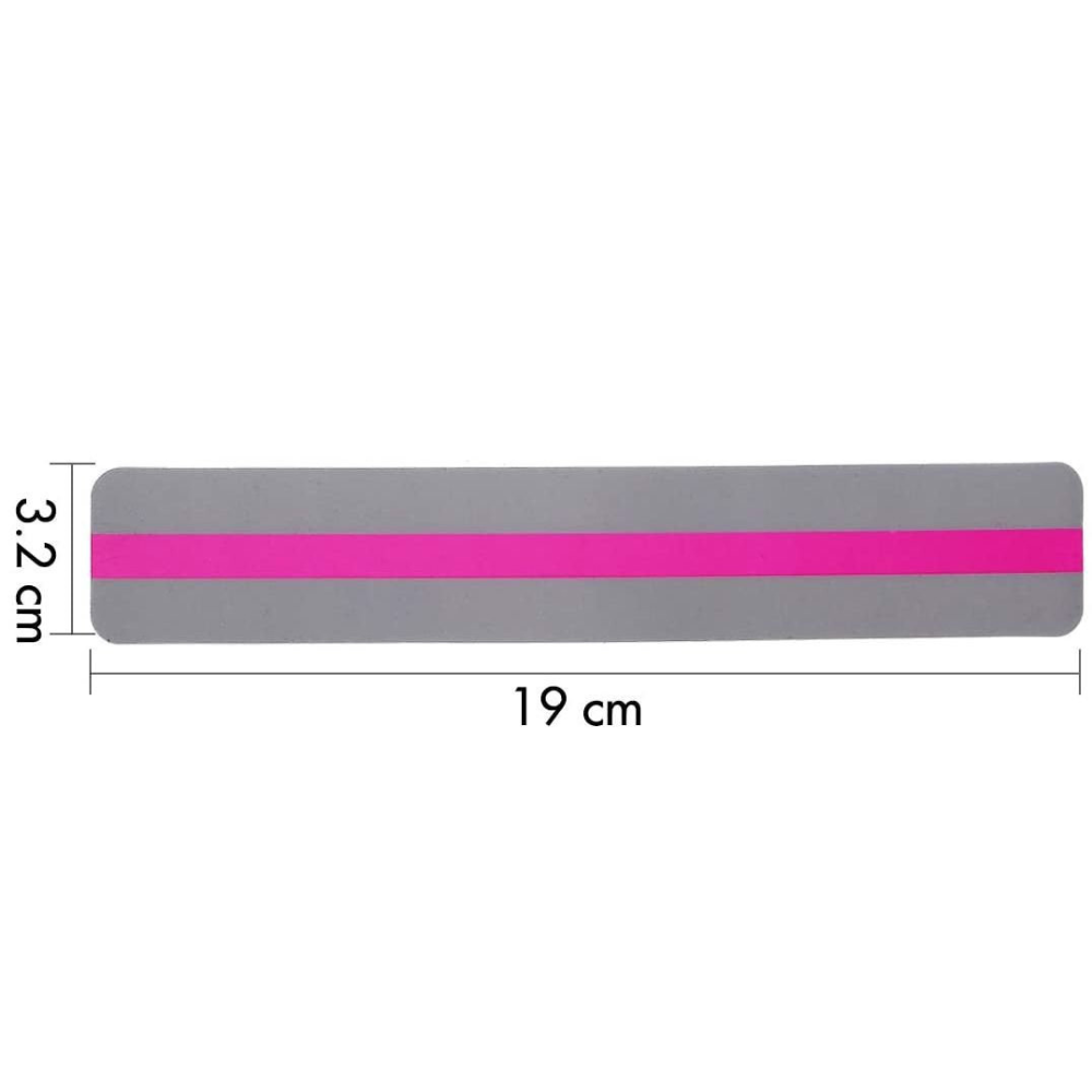 Pack de 8 règles de lecture colorées