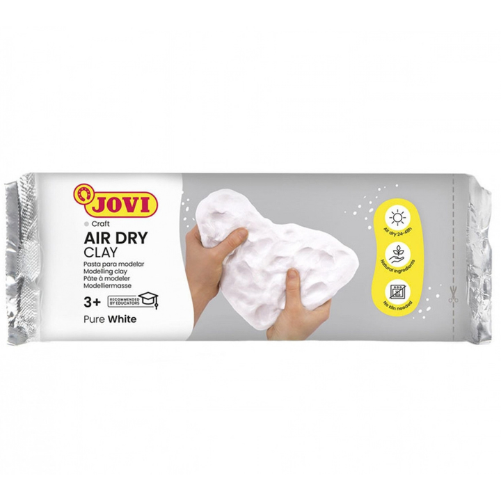 Pâte à Modeler Durcissante 1kg - Blanc - 1 - Eveil Montessori Maroc